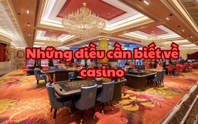 Bạn cần biết những điều gì trước khi vào chơi tại Casino?
