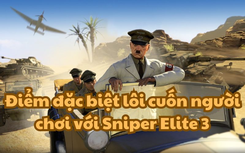 Sniper elite 3 sở hữu đồ họa sắc nét, hiện đại