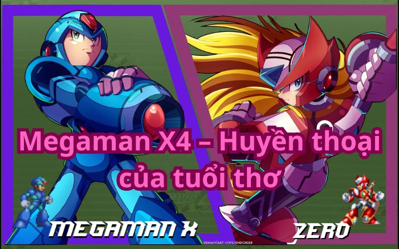 Megaman X4 nổi tiếng là tựa game đầy tính thử thách