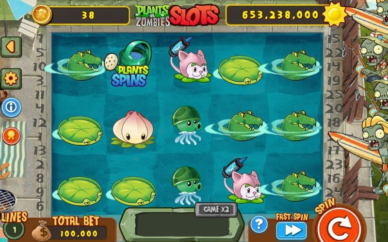 Zombie Plant là một trong những Slot game được nhiều người chơi nhất tại 789 Club