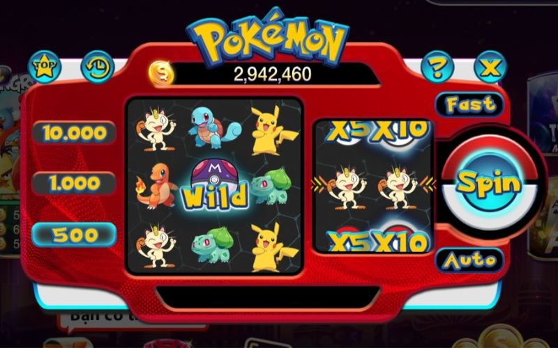 Siêu phẩm game slots Pokemon đã trở lại trên 789 Club