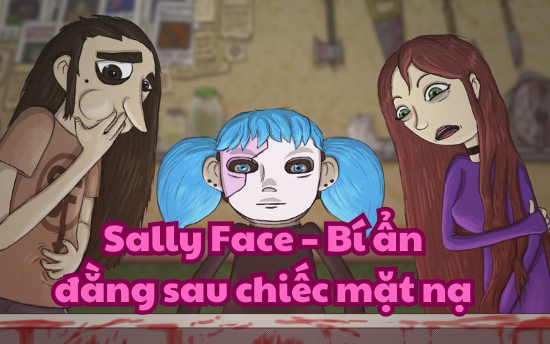 Đồ họa của Sally Face mang phong cách nghệ thuật đậm chất Tim Burton