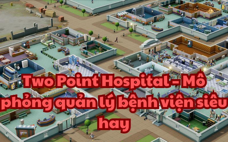 Trong Two Point Hospital, người chơi sẽ được thử thách bản thân với vai trò của một bác sĩ tài năng