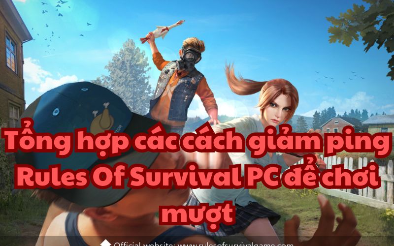 Tổng hợp các cách giảm ping Rules Of Survival PC để chơi mượt